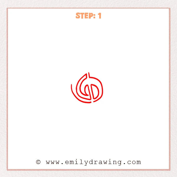 how to draw a music notes - Step 1
